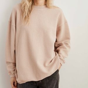 corded sweatshirt aerie